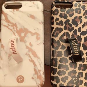 iPhone 8 Plus loopy cases. Excellent condition